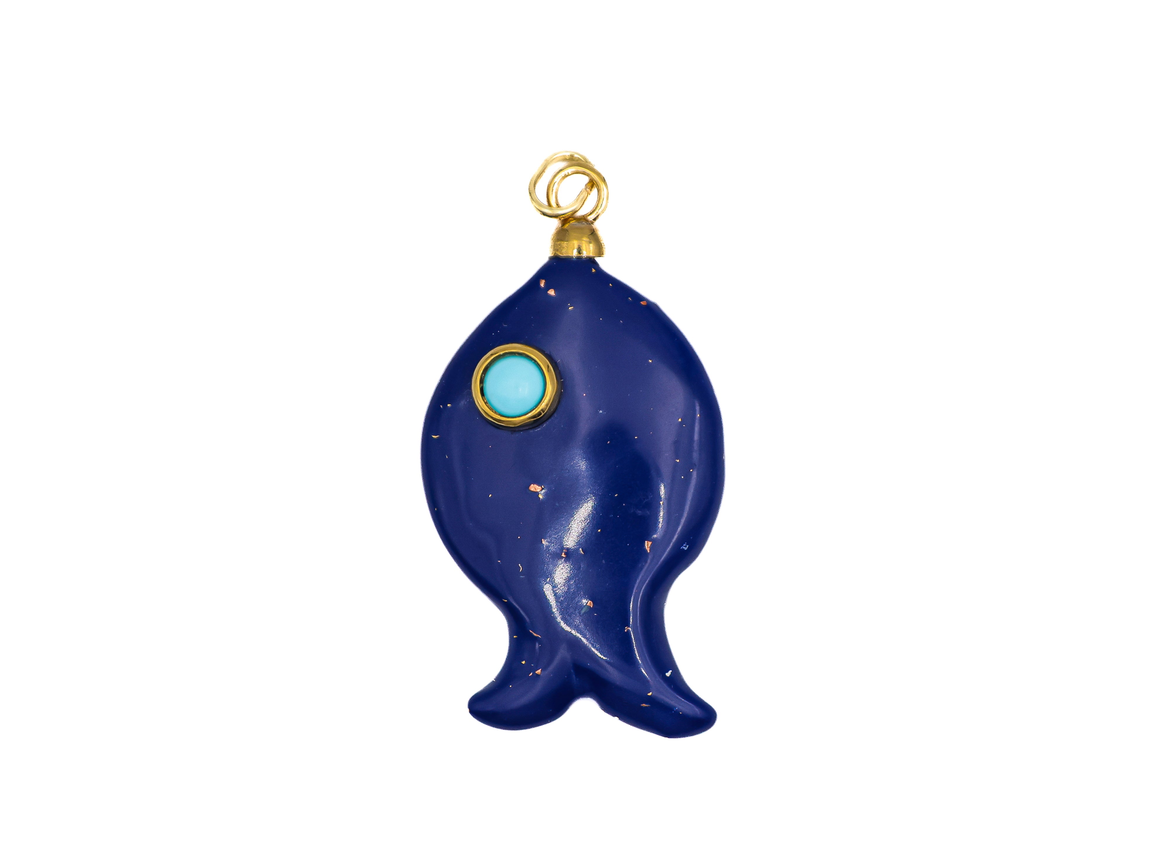 Ciondolo Pesce tondo
