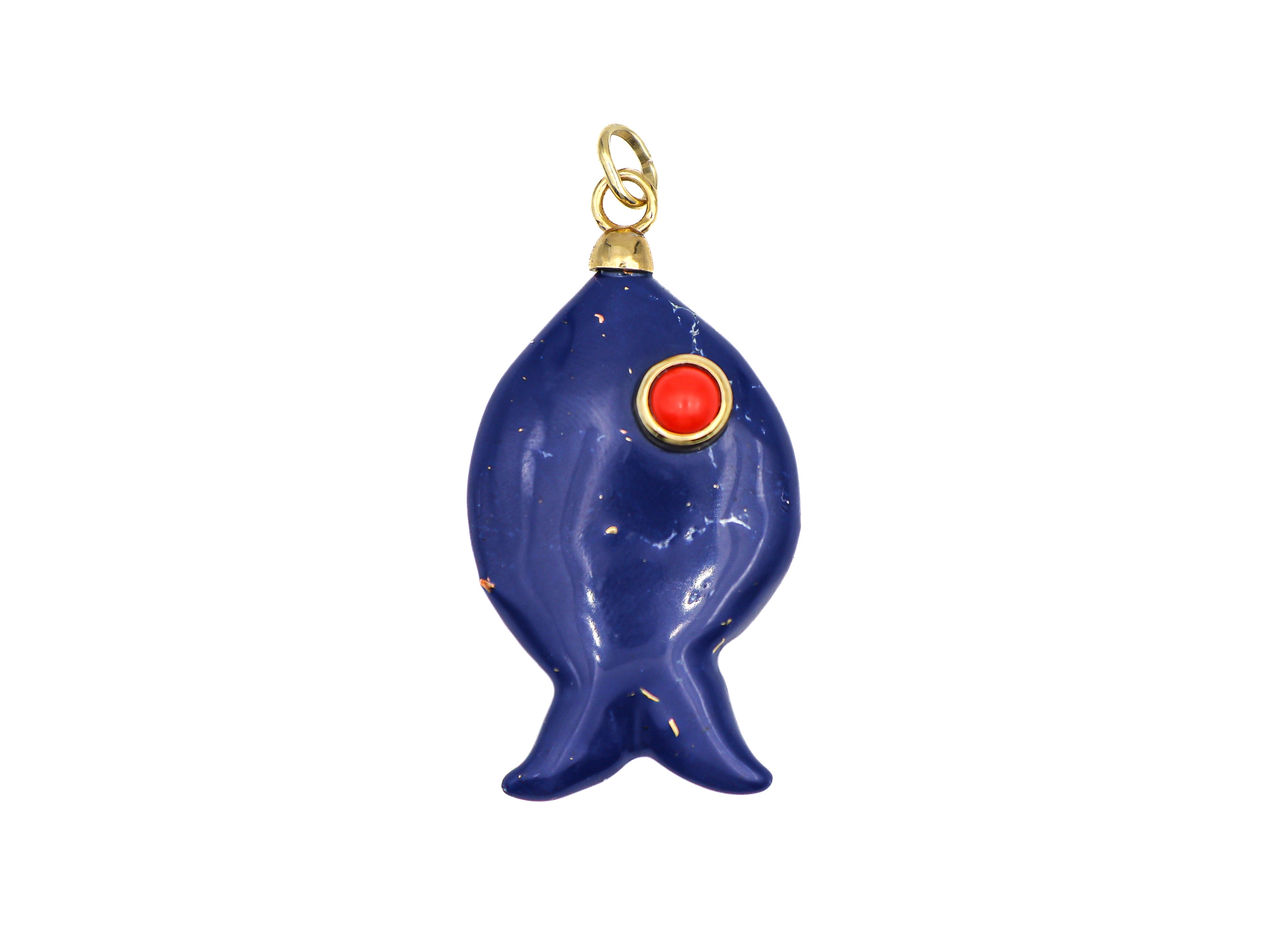 Ciondolo Pesce tondo