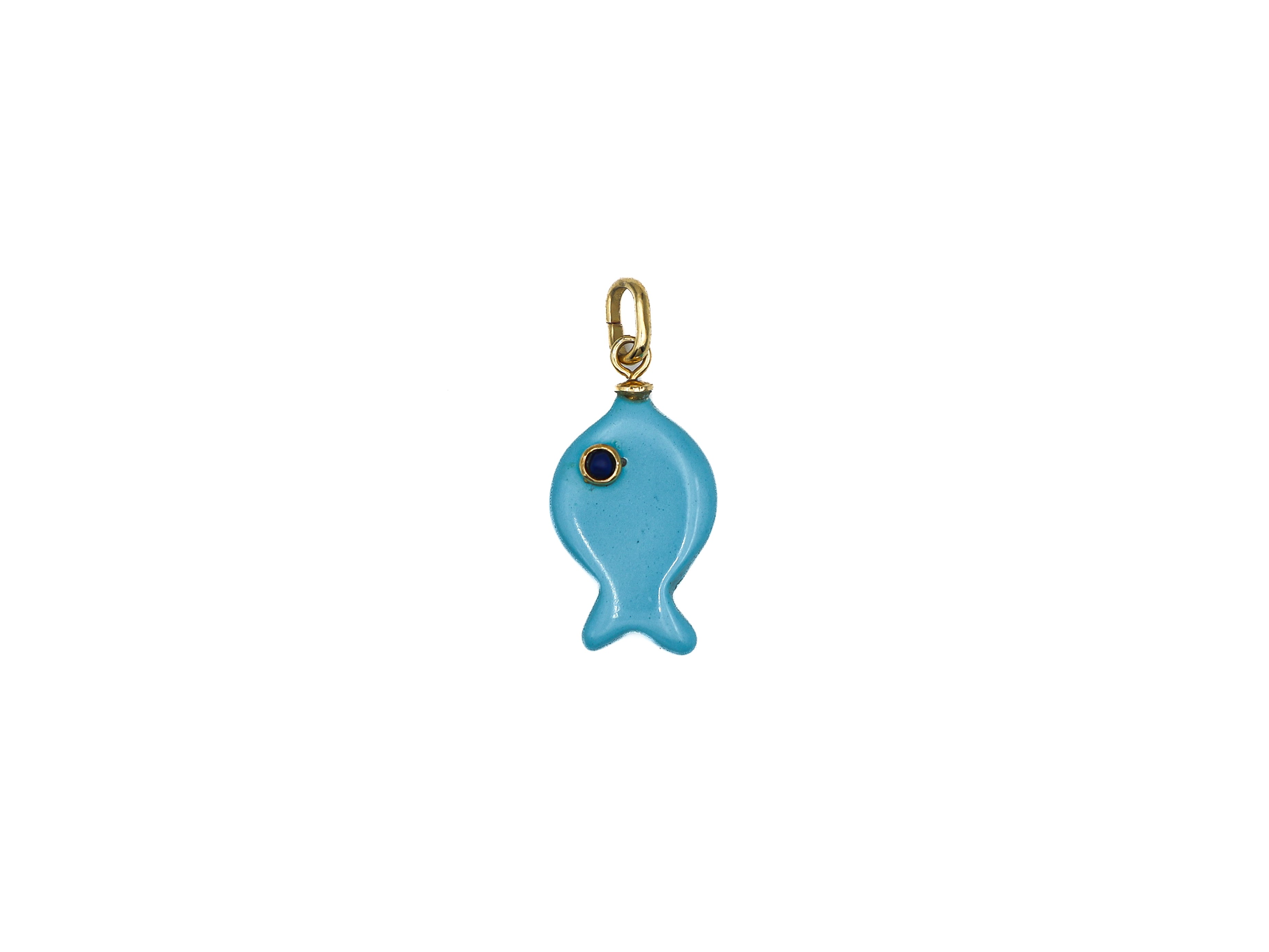 Ciondolo Pesce tondo MINI