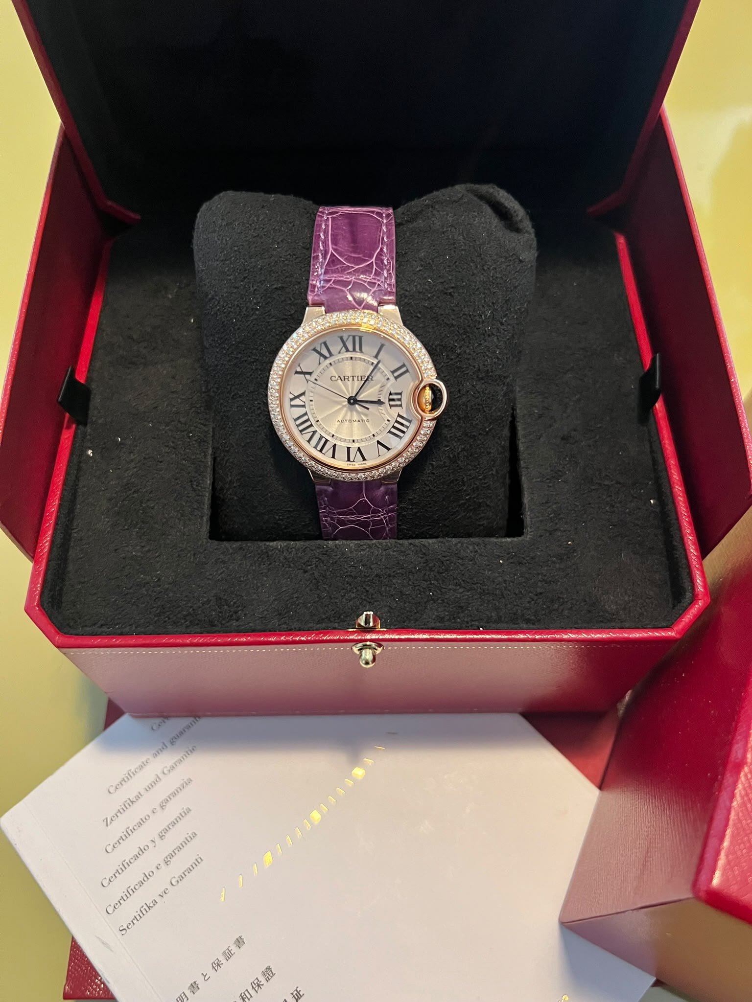 Cartier Ballon Bleu 36mm